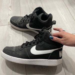 Women’s size 12 Nike shoes.
